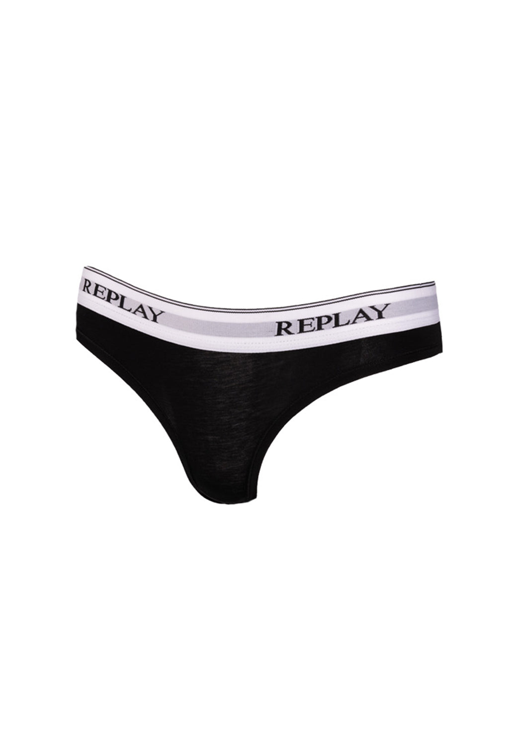 תחתון נשים בגזרת ביקיני בצבע שחור REPLAY