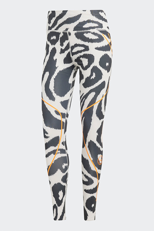 טייץ ארוך עם הדפס Asmc Tpa בצבע לבן/שחור