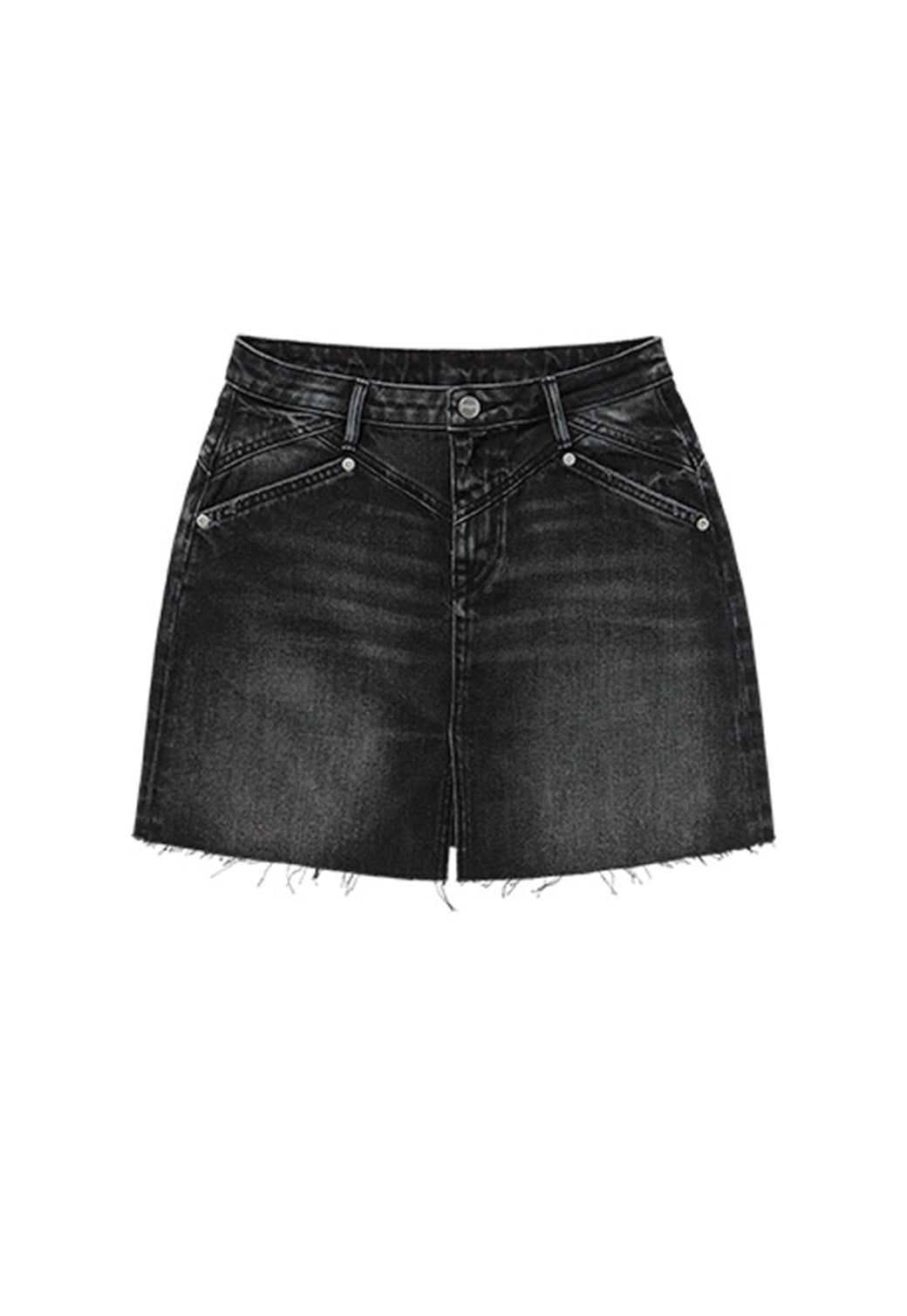 חצאית ג'ינס שחורה לנשים – EMERALD