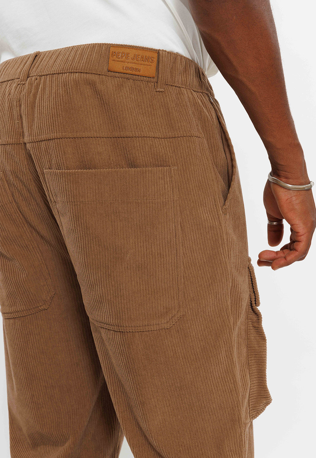 מכנסי דגמ"ח גברים בצבע בז' קמל