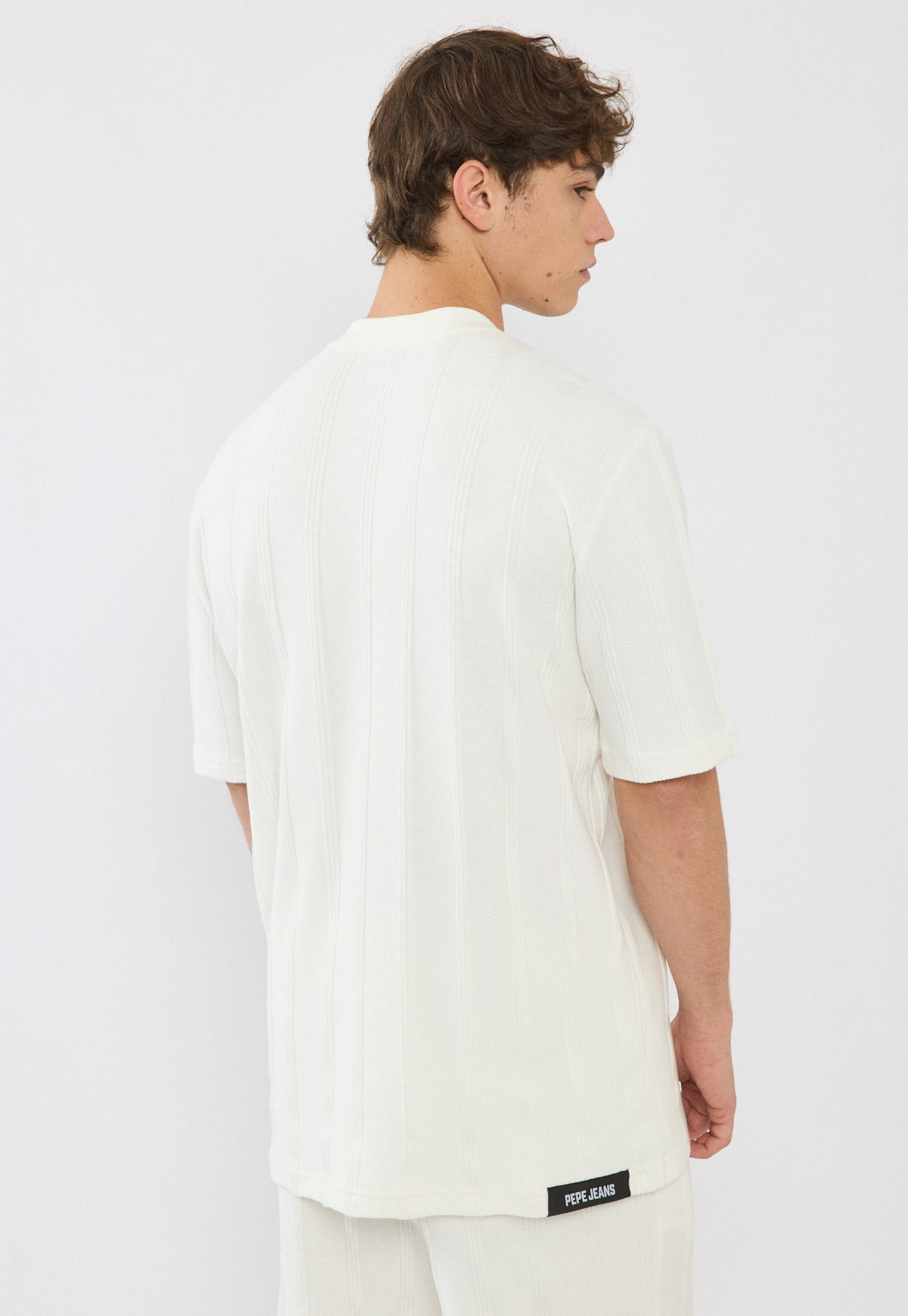 PILA SS T SHIRT PM2300020 818CREAM WHITE