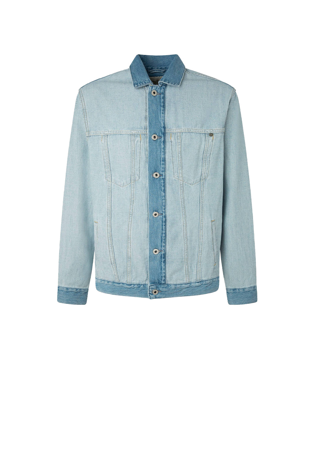 ג'קט ג'ינס לגברים בצבע כחול