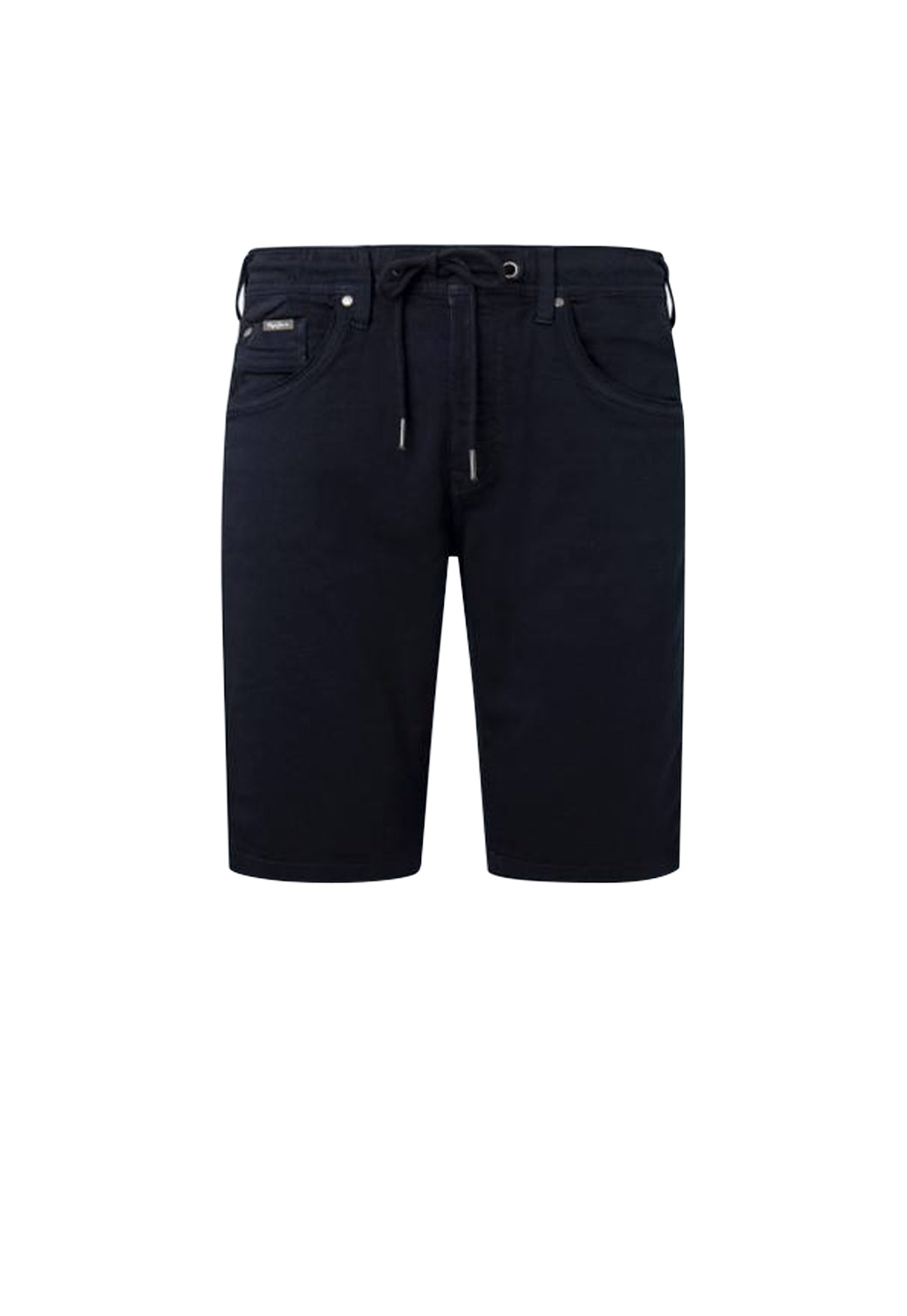 ברמודה ג'ינס Jagger Pepe Jeans לגברים בגוון כחול כהה עם שרוך