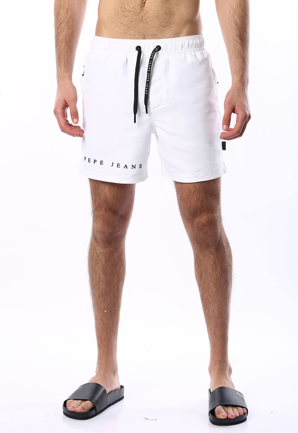 מכנסי ים לגברים עם הדפס לוגו