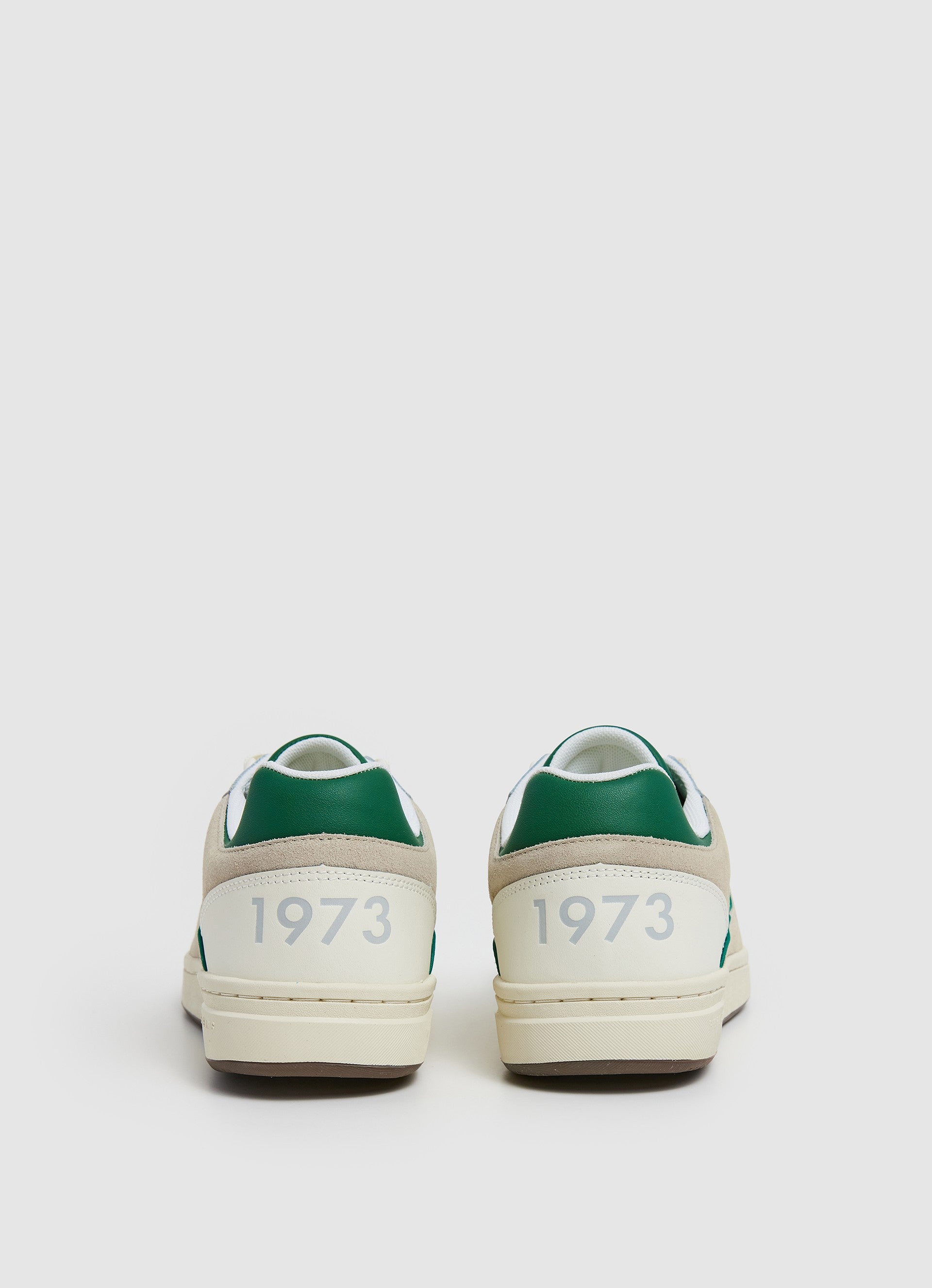 נעלי סניקרס KORE בצבע ירוק-שנהב לגברים