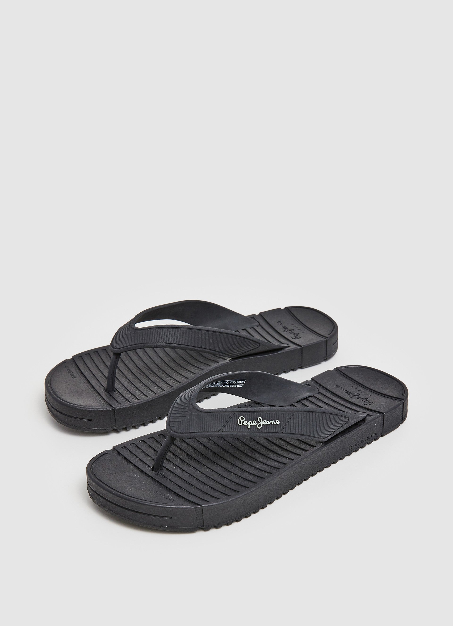 כפכפי אצבע SHORE לגברים בצבע שחור