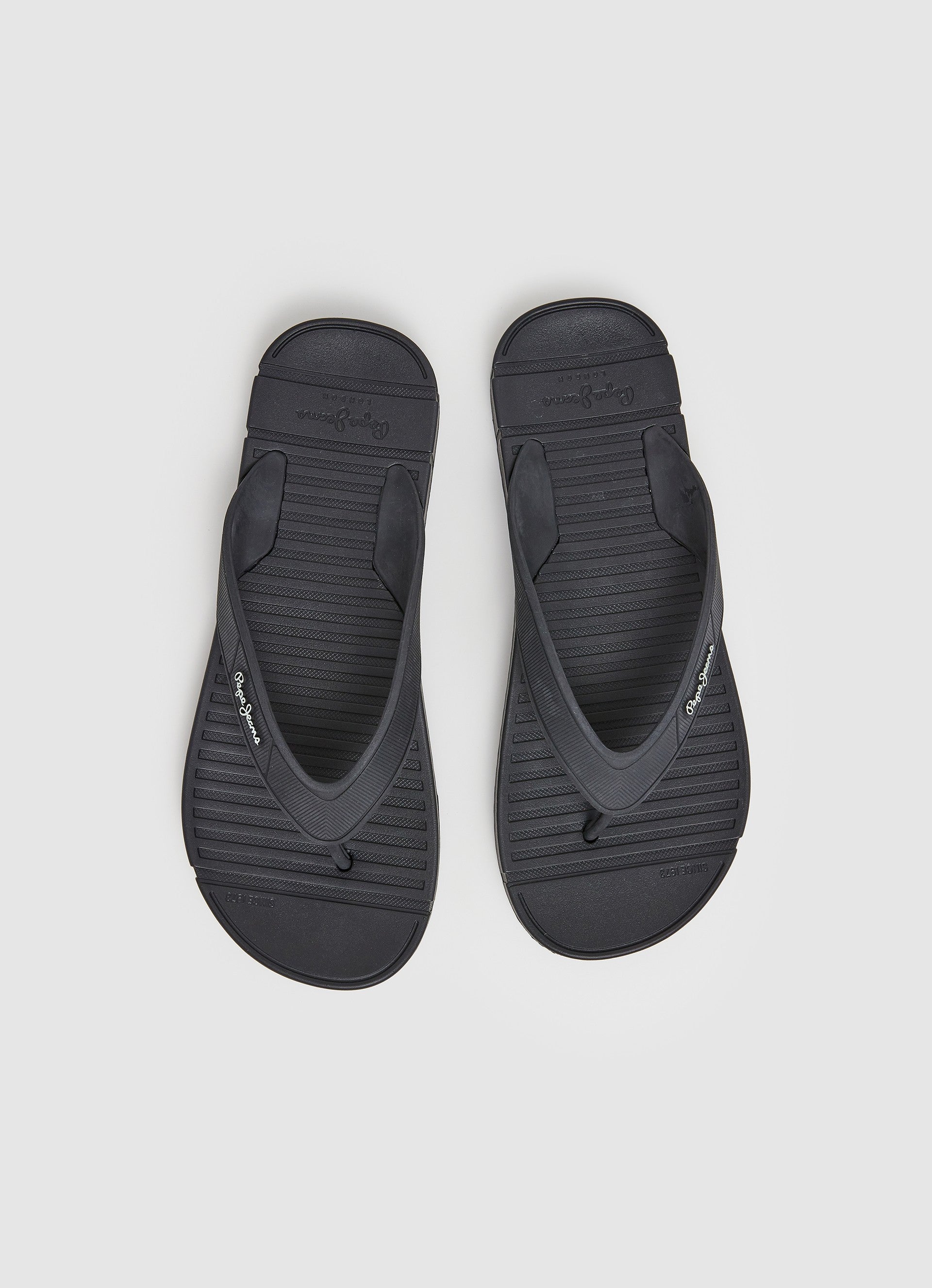 כפכפי אצבע SHORE לגברים בצבע שחור