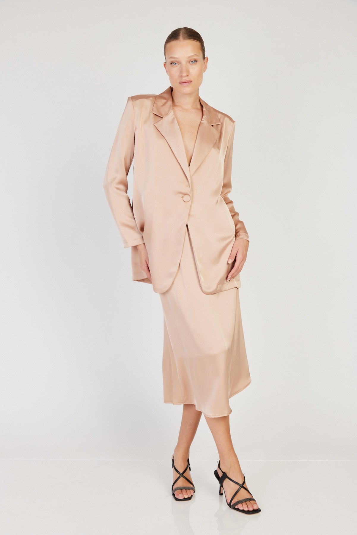 חצאית Alex בצבע ניוד