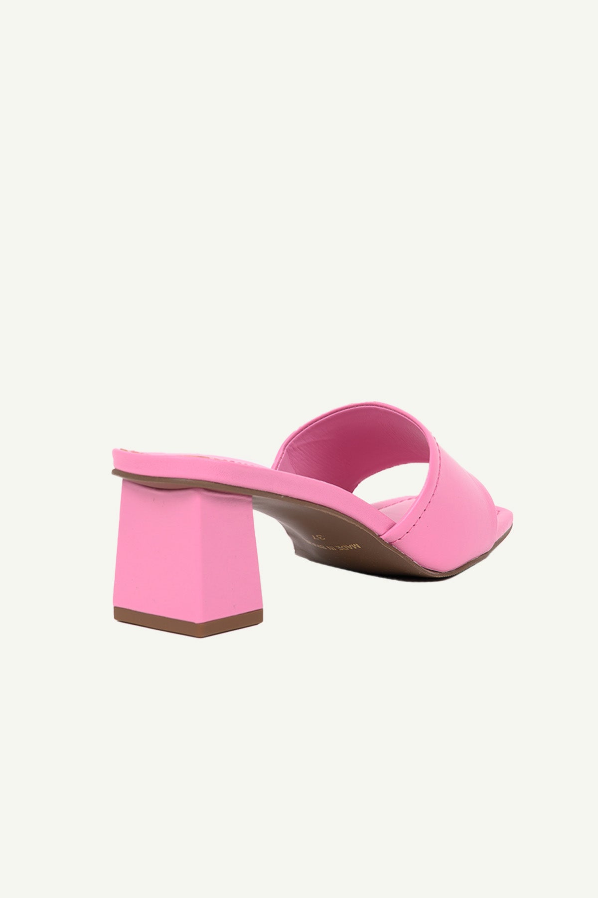 כפכפי עקב ואלי בצבע ורוד