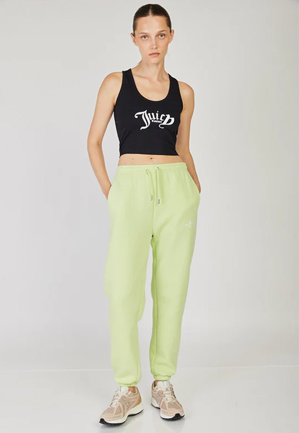 גופיית קרופ CHRISHELL בצבע שחור - Juicy Couture