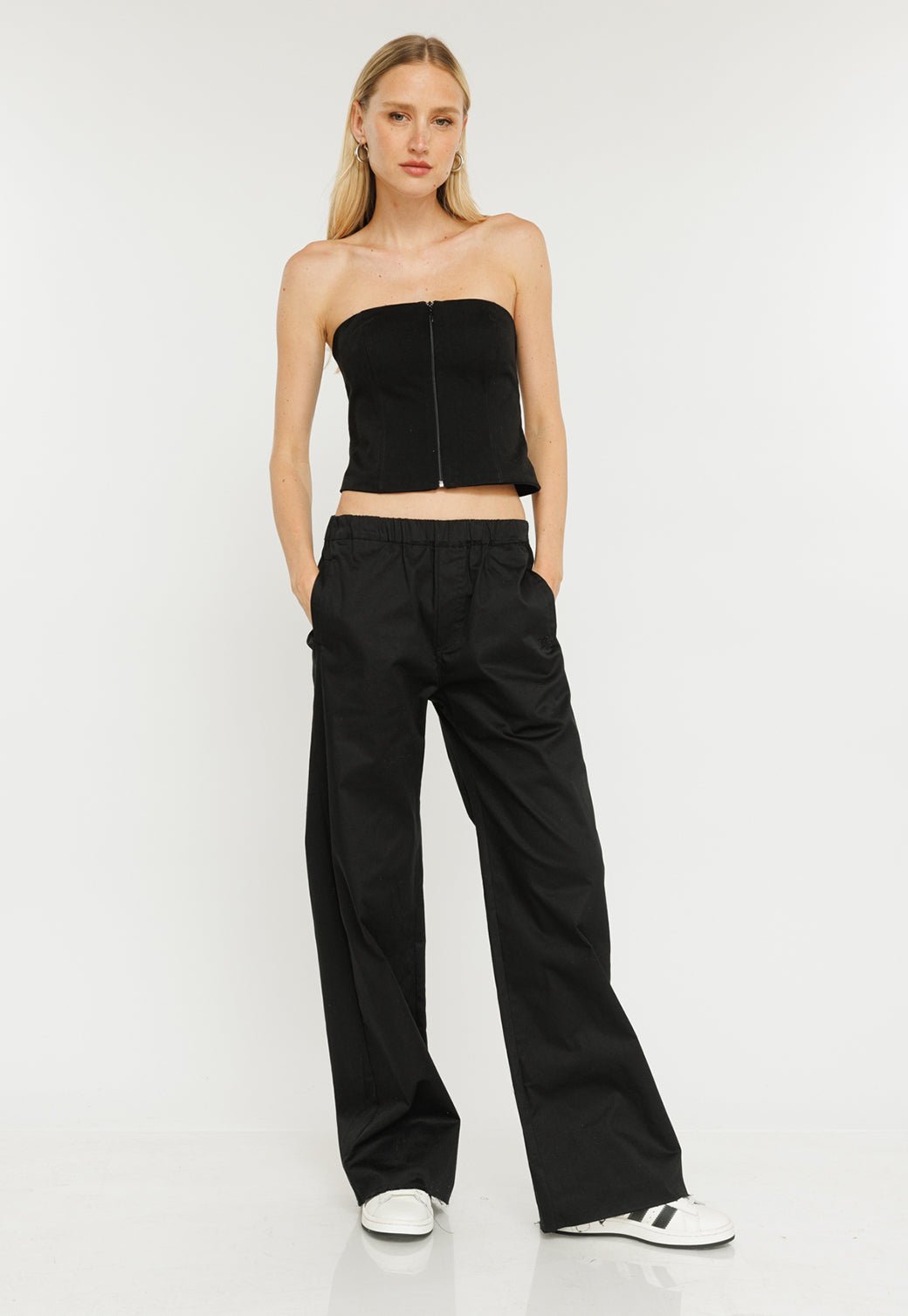 גופיית סטרפלס מרוכסנת Jessie נשים - Juicy Couture