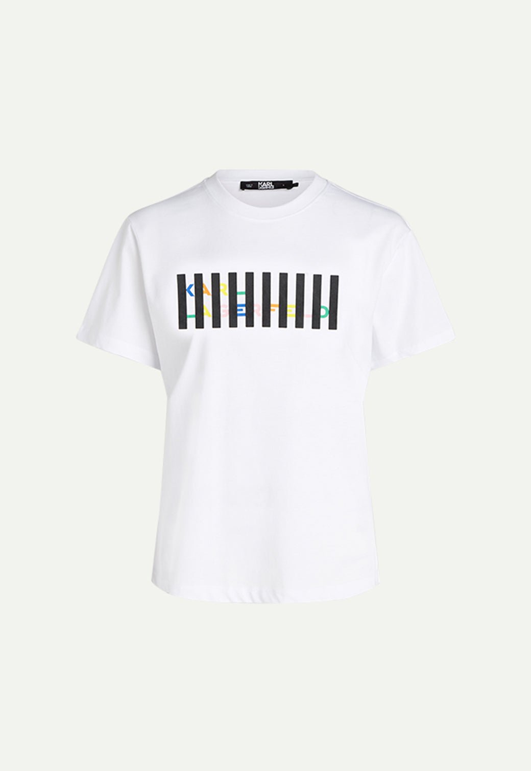 טי שירט אוברסייז קצרה Colorful נשים - Karl Lagerfeld