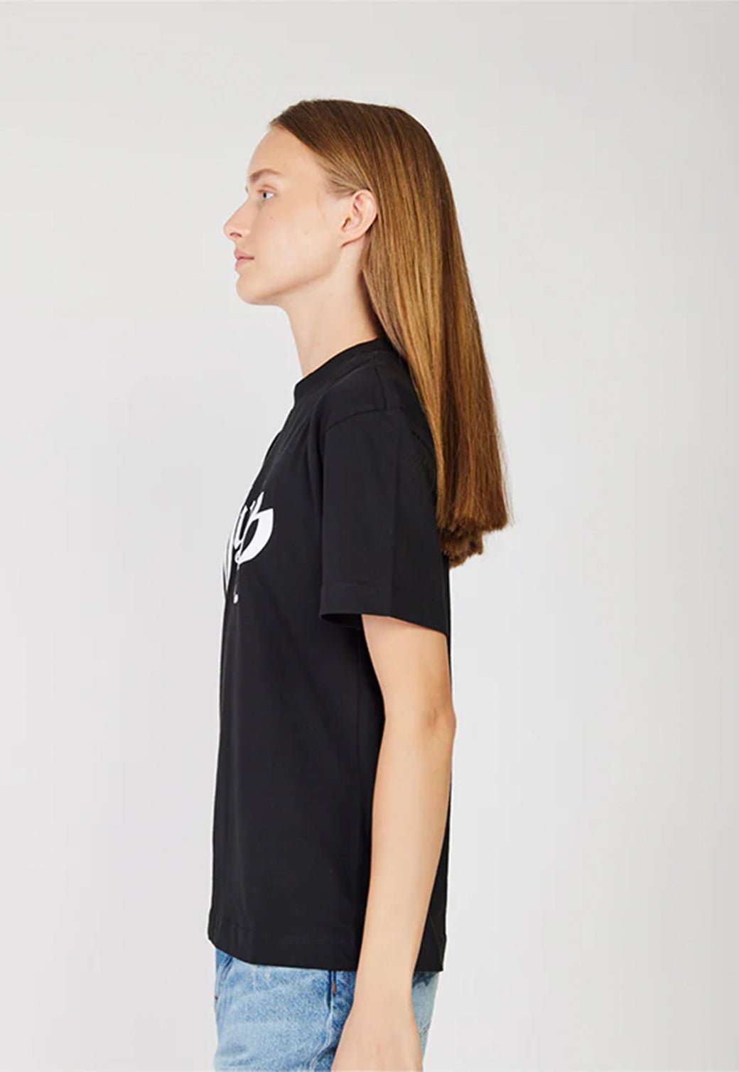 טי - שירט JUICY עם הדפס לוגו בצבע שחור - Juicy Couture