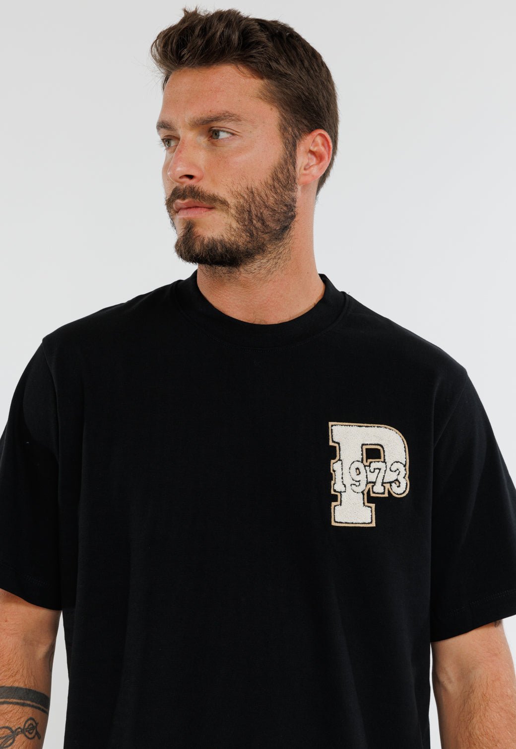 טי שירט קצרה גרפית Ruben גברים - Pepe Jeans