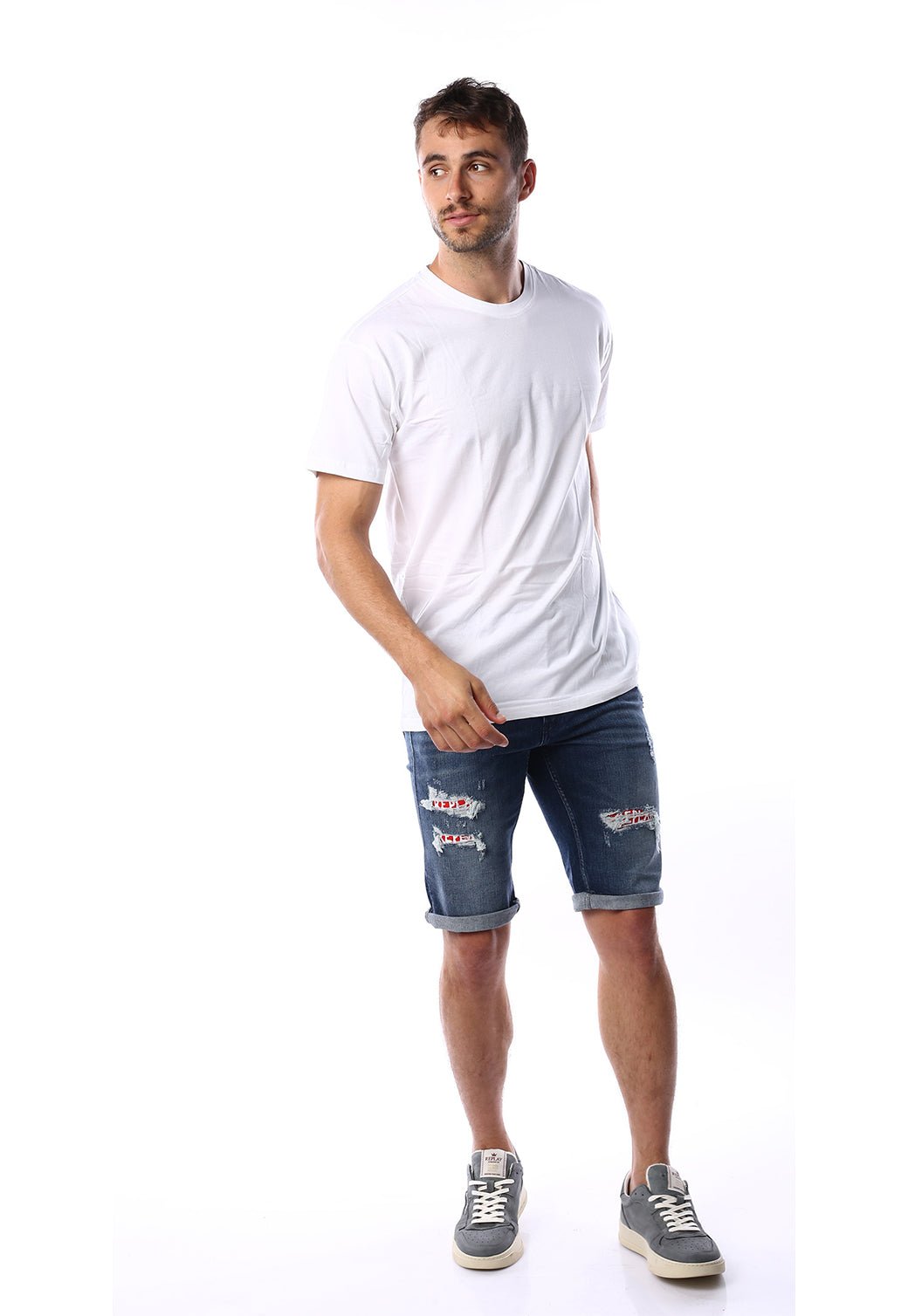 טי שירט ריפליי V לייקרה זית