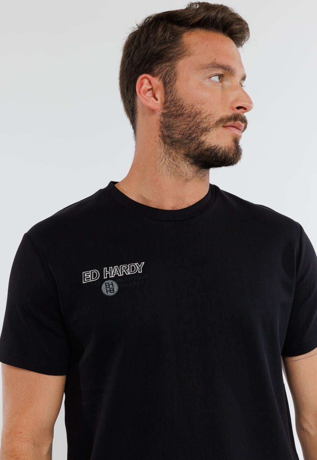 טי שירט קצרה Simplize גברים - Ed Hardy