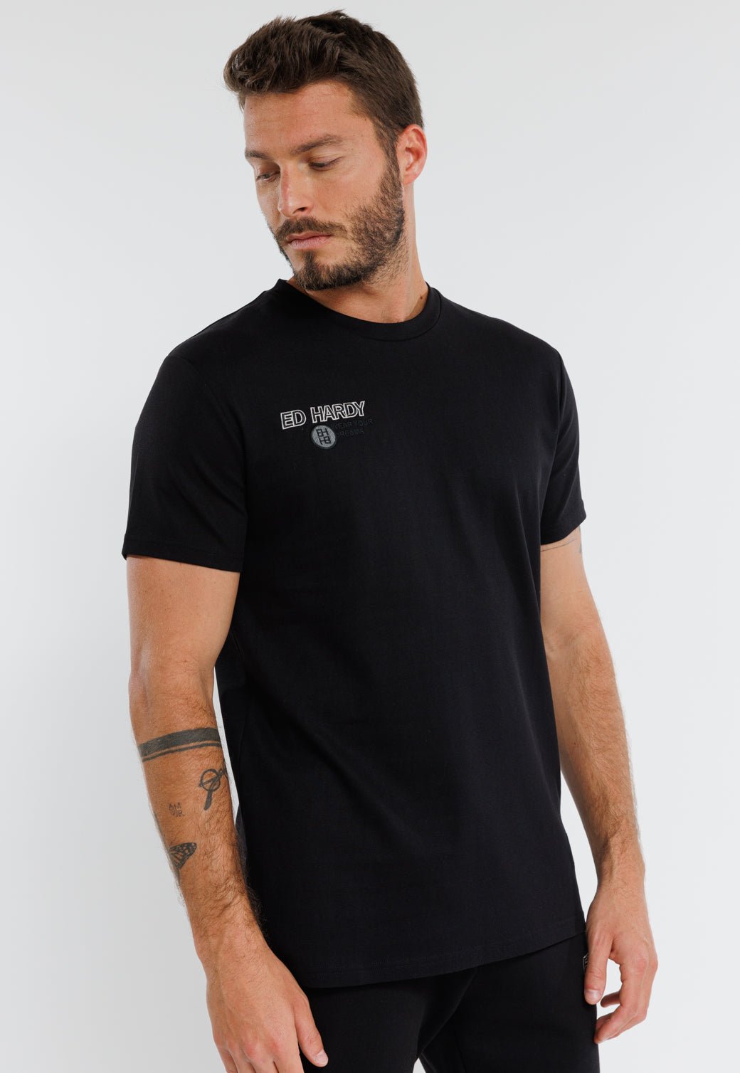 טי שירט קצרה Simplize גברים - Ed Hardy