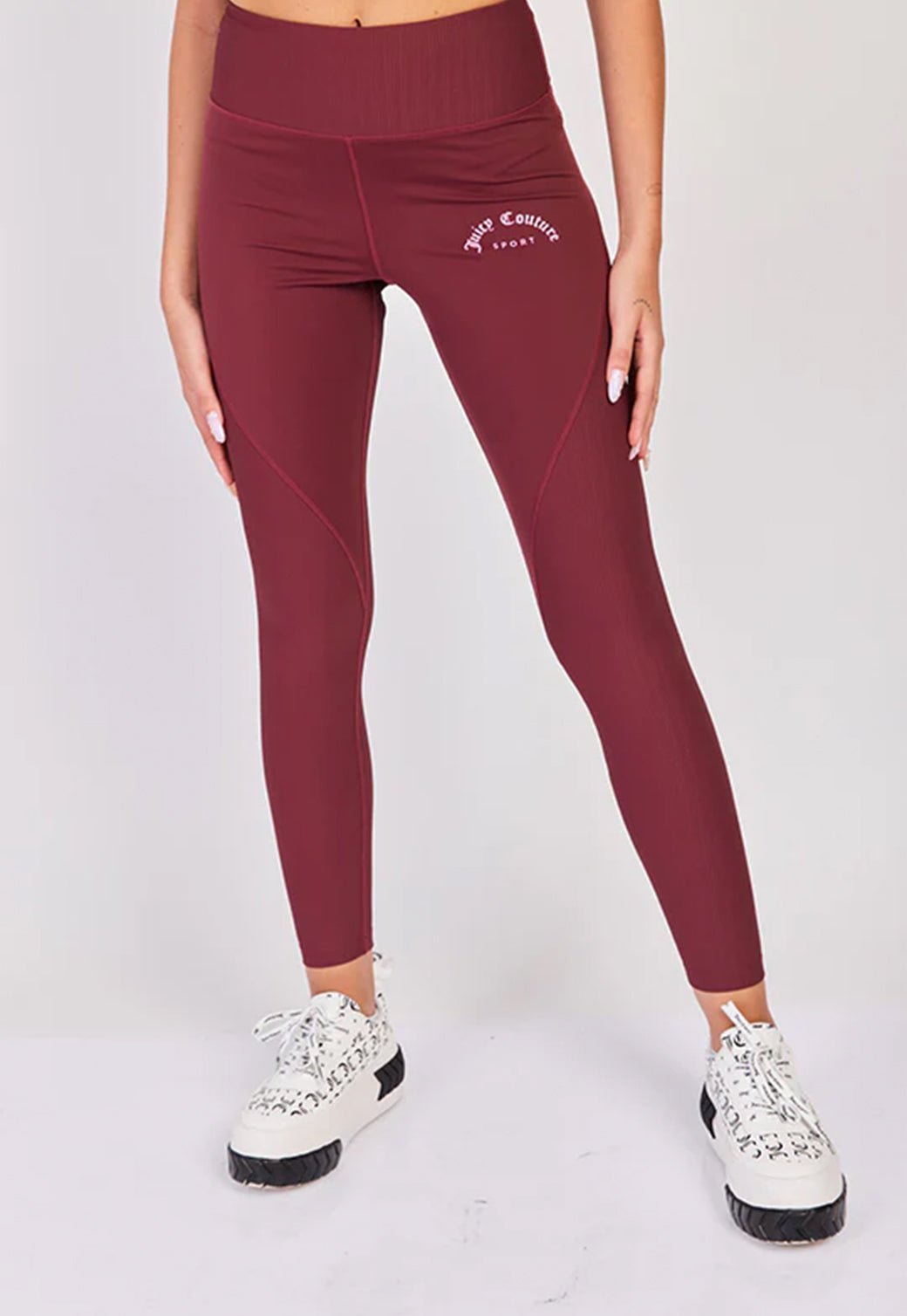 טייץ ארוך Port בצבע בורדו - Juicy Couture