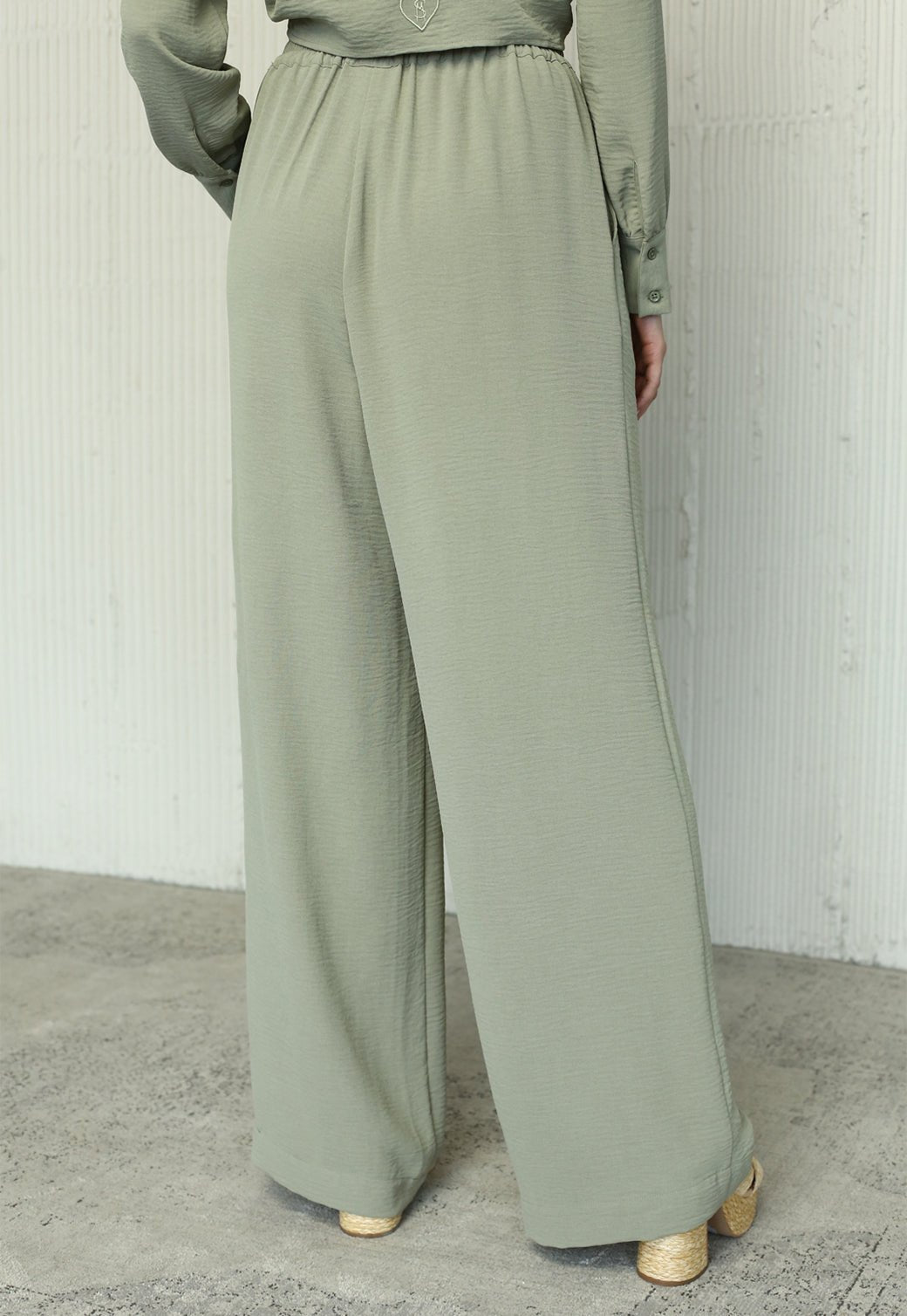 מכנסיים ארוכים Wide Leg Lucca נשים - Steve Madden