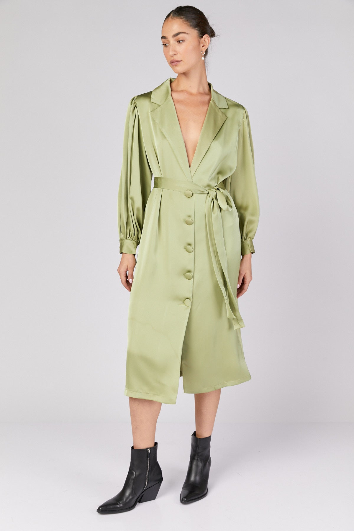 שמלת מרייט בצבע ירוק