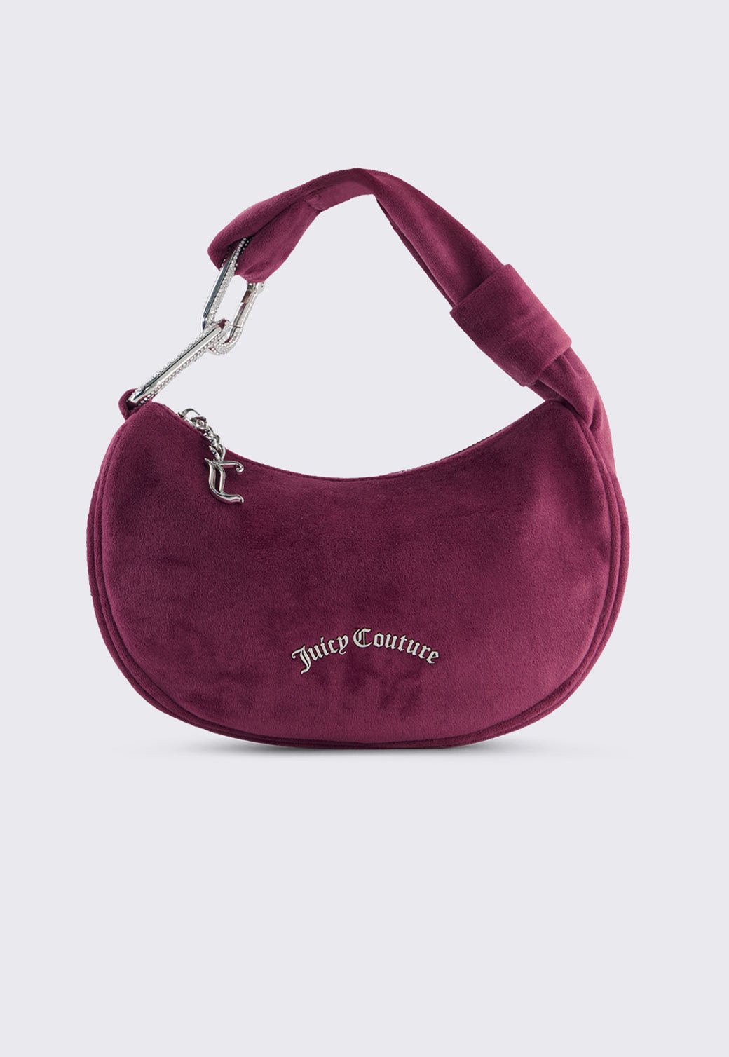 תיק כתף דמוי זמש Blossom Small Hobo נשים - Juicy Couture