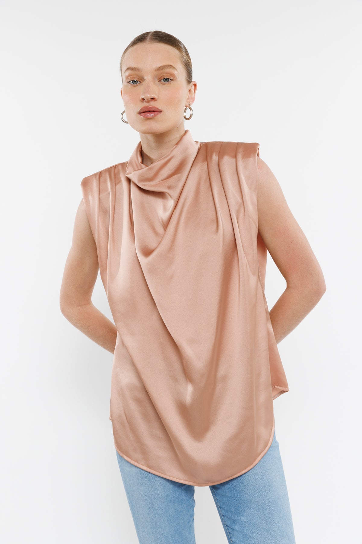 גופיית Isabel בצבע ניוד