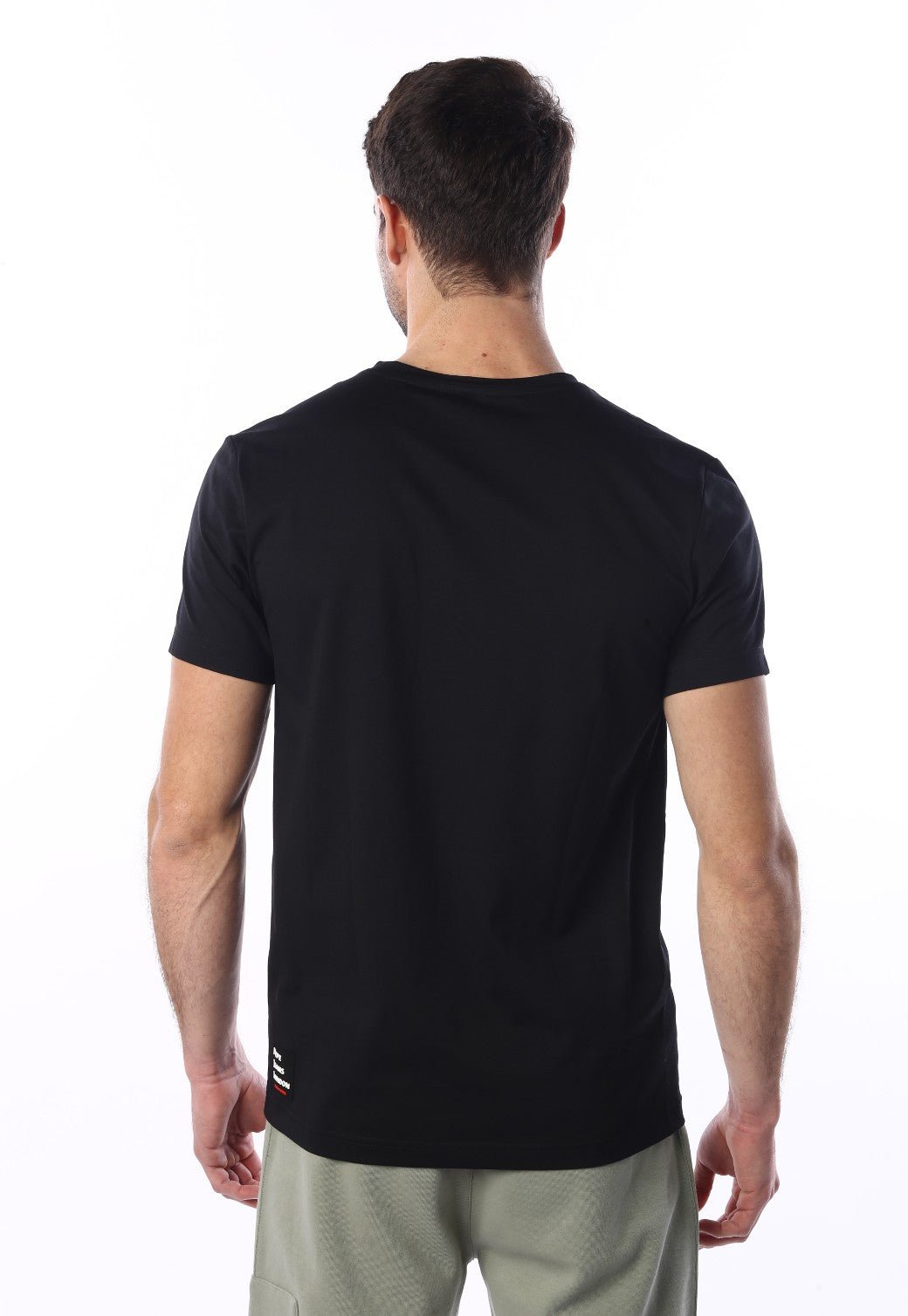 טי שירט קצרה עם לוגו בצד שמאל | גברים - Pepe Jeans