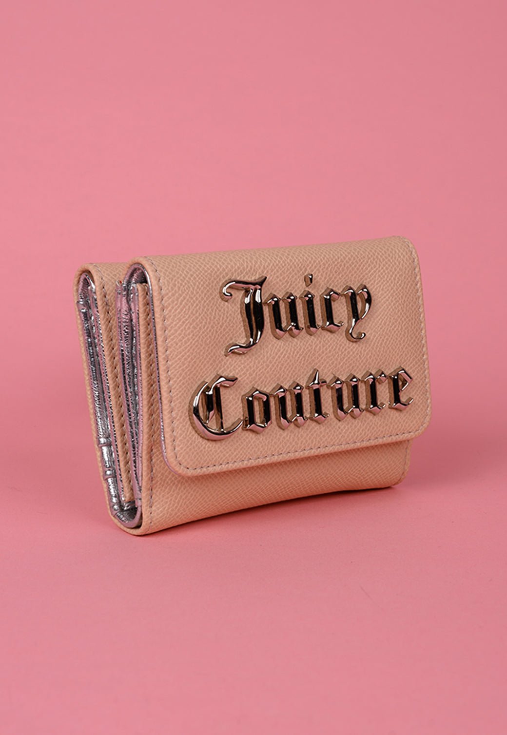 ארנק קטן עם לוגו מטאלי בולט - Juicy Couture