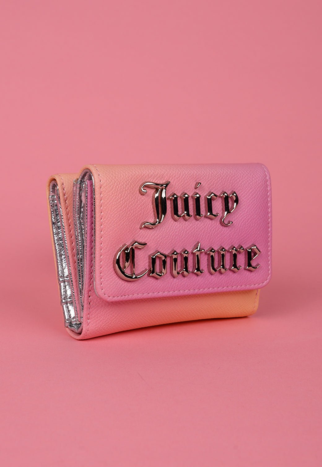 ארנק קטן עם לוגו מטאלי בולט - Juicy Couture