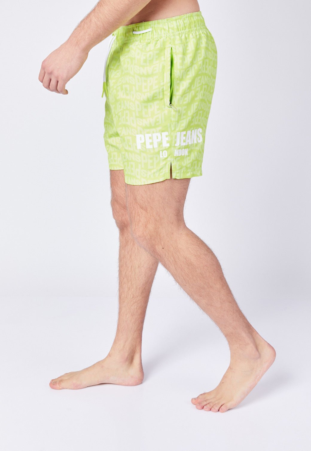 בגד ים עם הדפס לוגו - Pepe Jeans