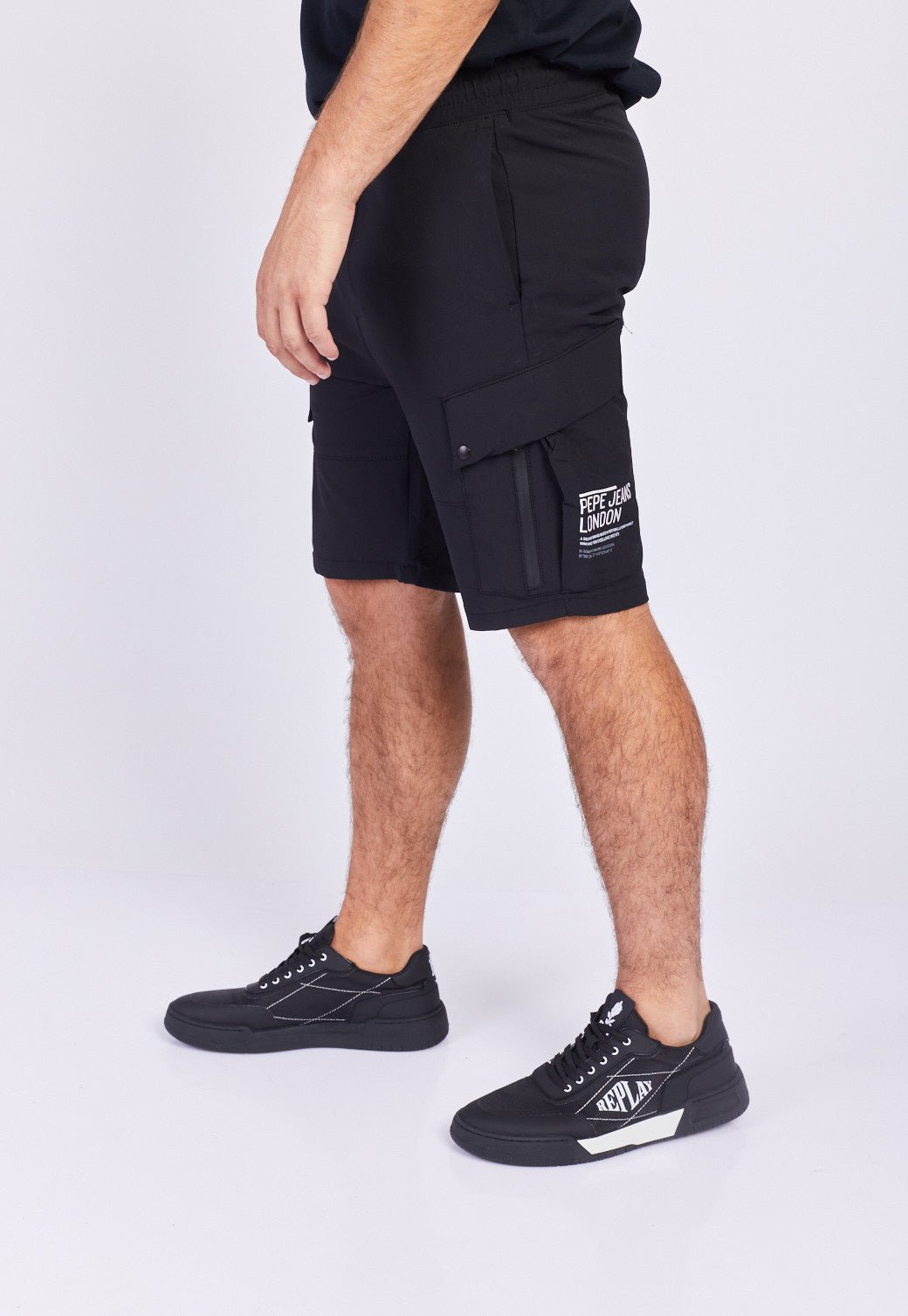 EITAN IL PM800969 FULL BLACK 999 - Pepe Jeans