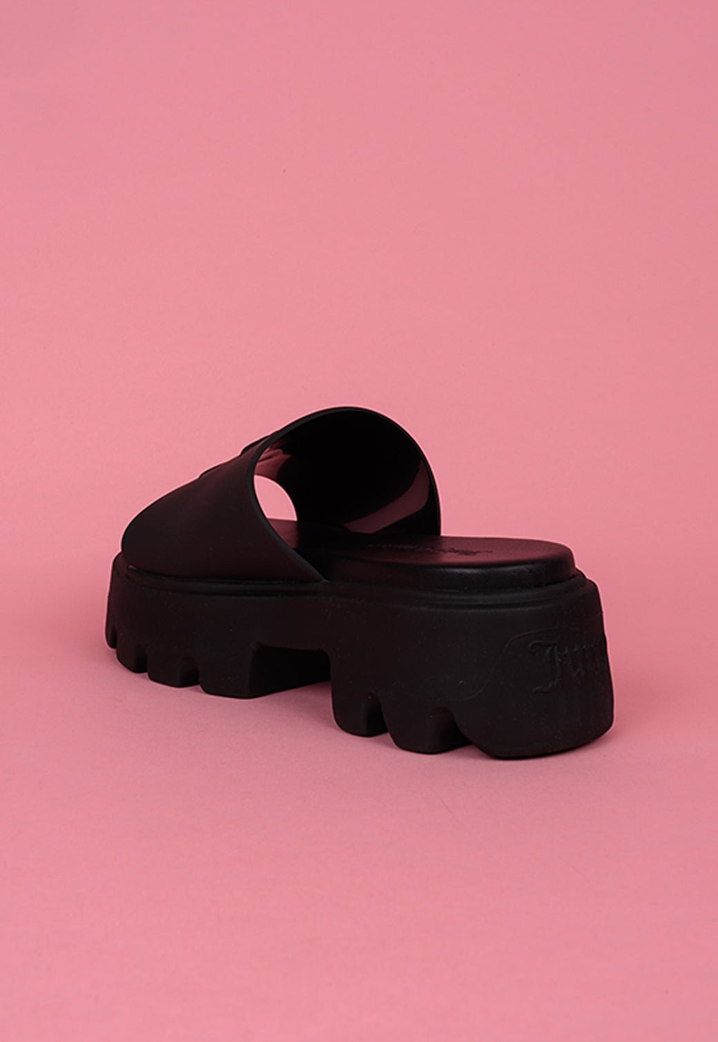 כפכפי קלוגס עם לוגו מונוגרם - Juicy Couture