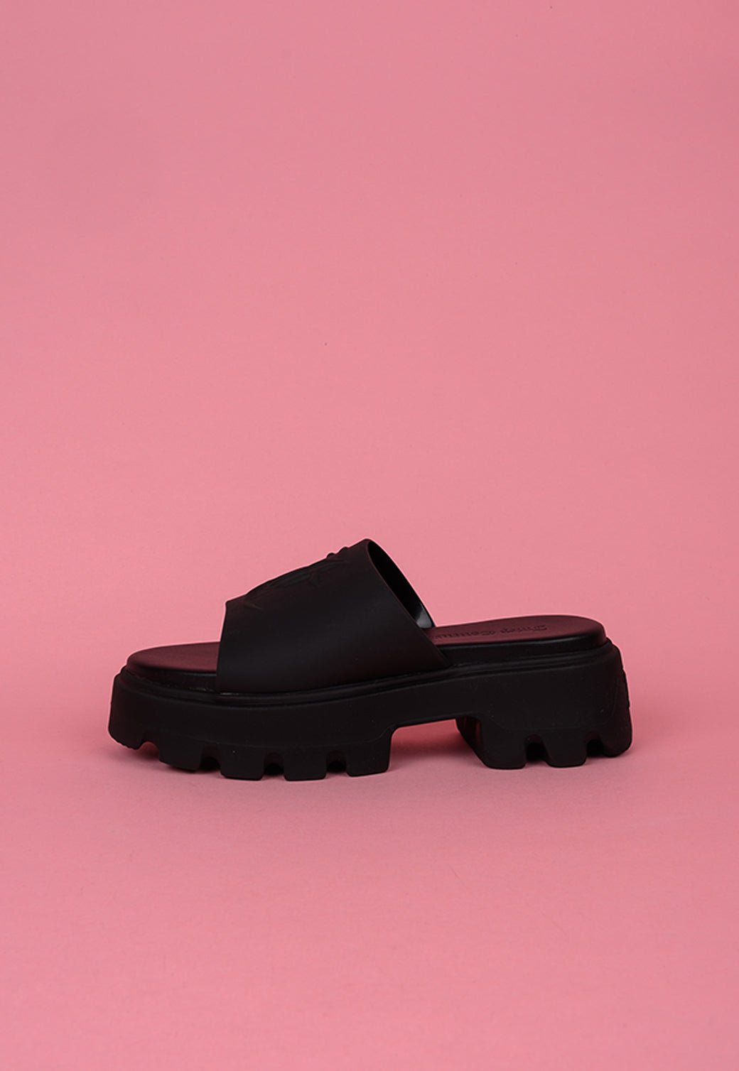 כפכפי קלוגס עם לוגו מונוגרם - Juicy Couture