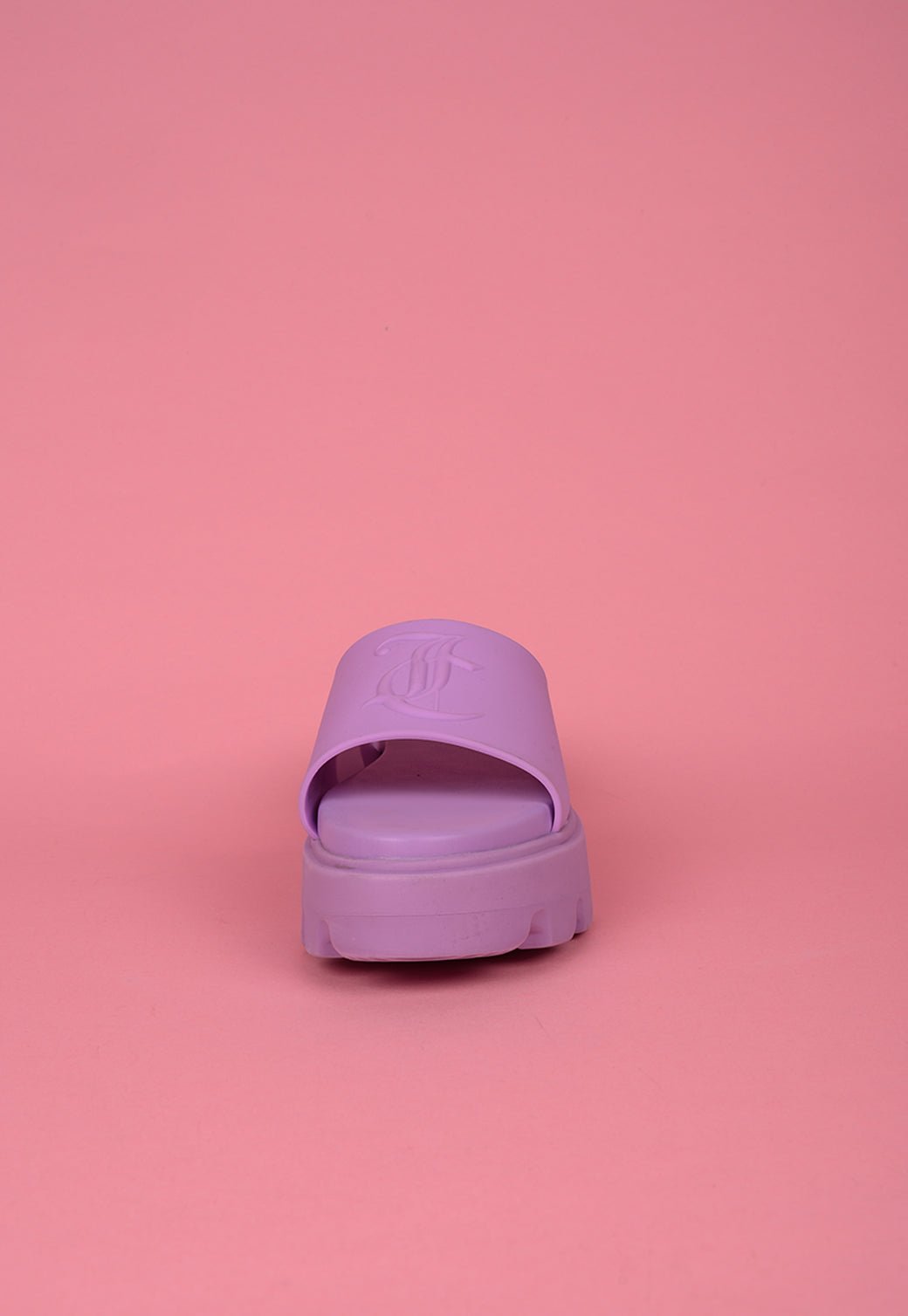 כפכפי קלוגס עם לוגו מונוגרם - Juicy Couture