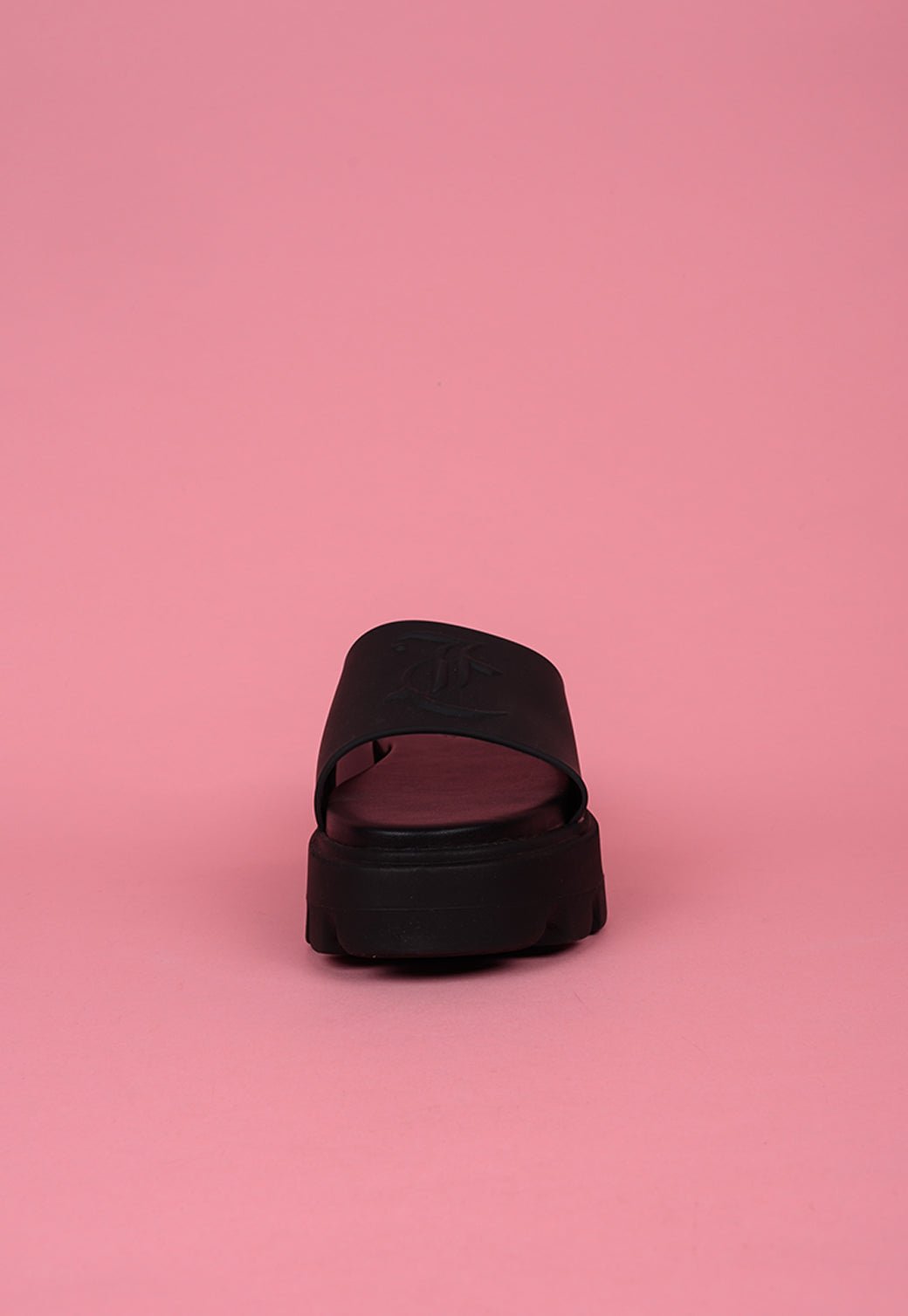 כפכפי קלוגס עם לוגו מונוגרם - Juicy Couture