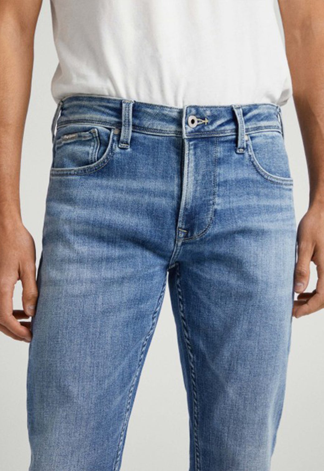ג'ינס Finsbury Skinny גברים - Pepe Jeans