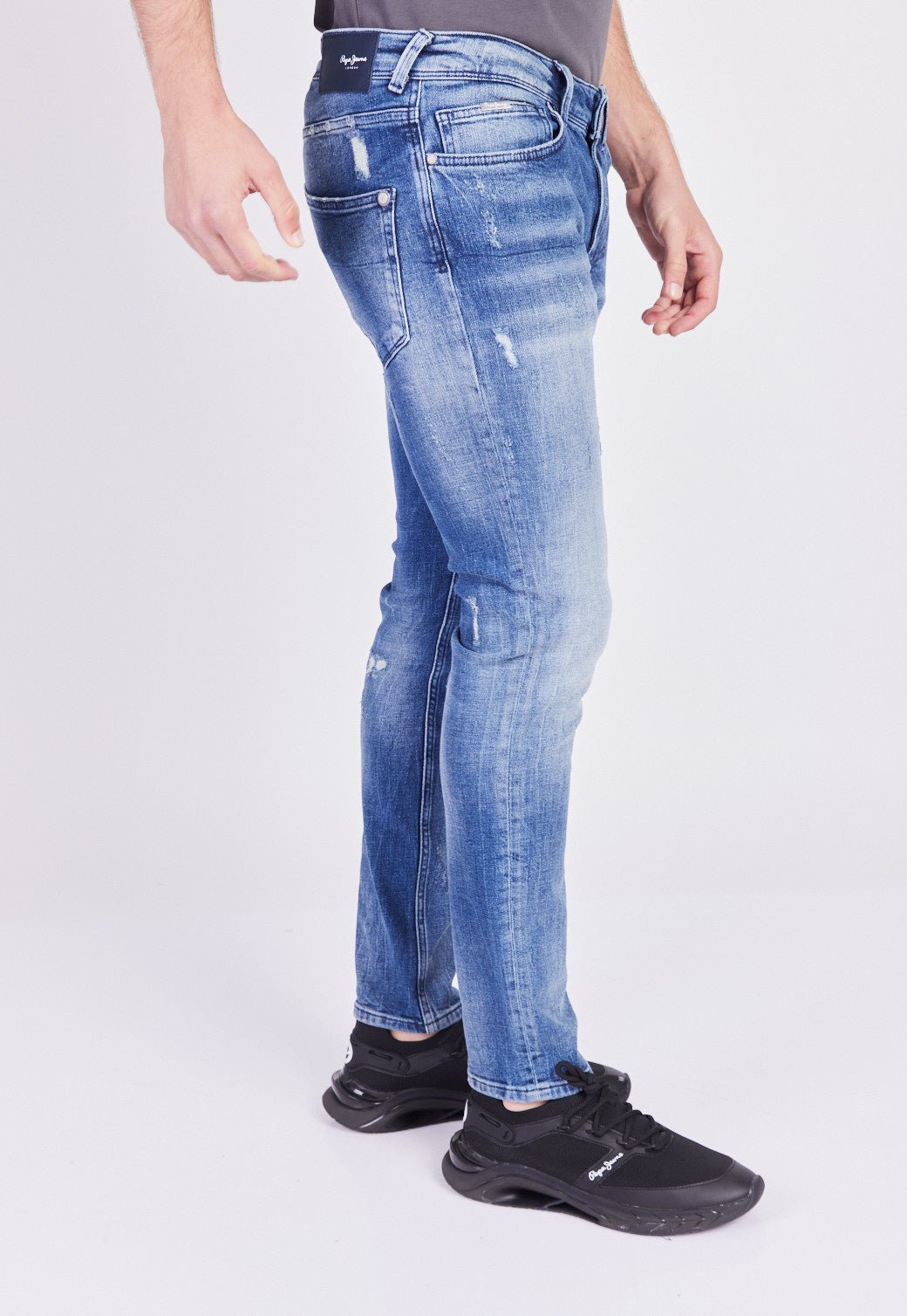 ג'ינס סקיני Finsbury בגזרה נמוכה - Pepe Jeans