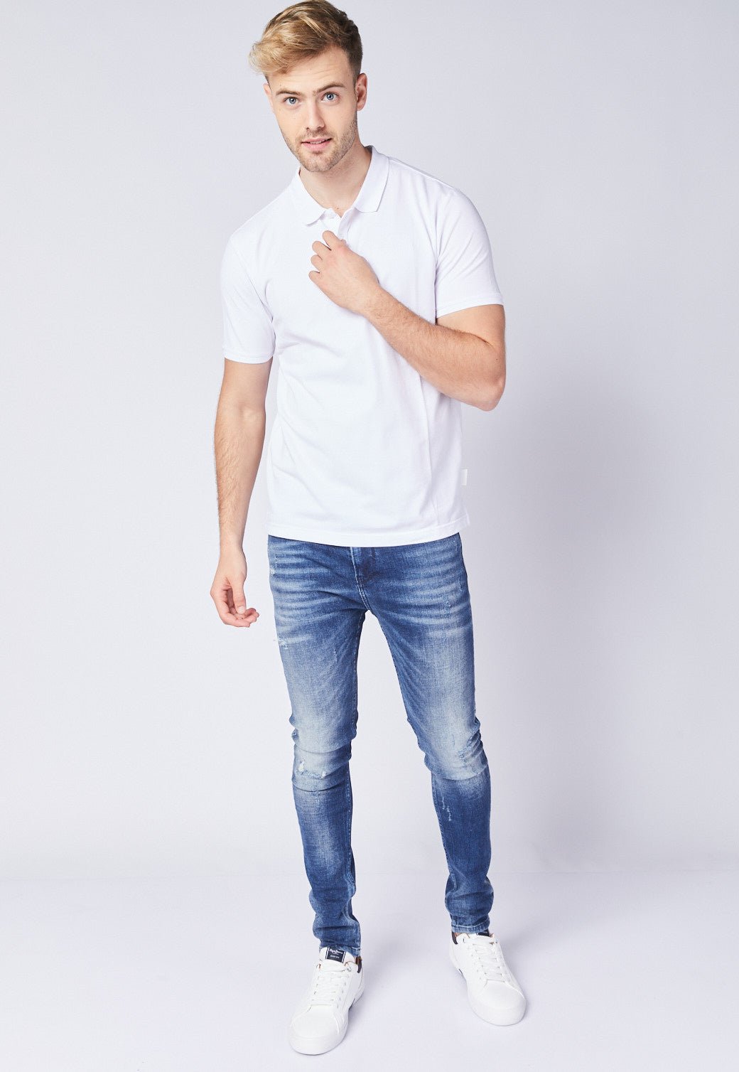 ג'ינס סקיני Hardy עם שפשופים - Pepe Jeans