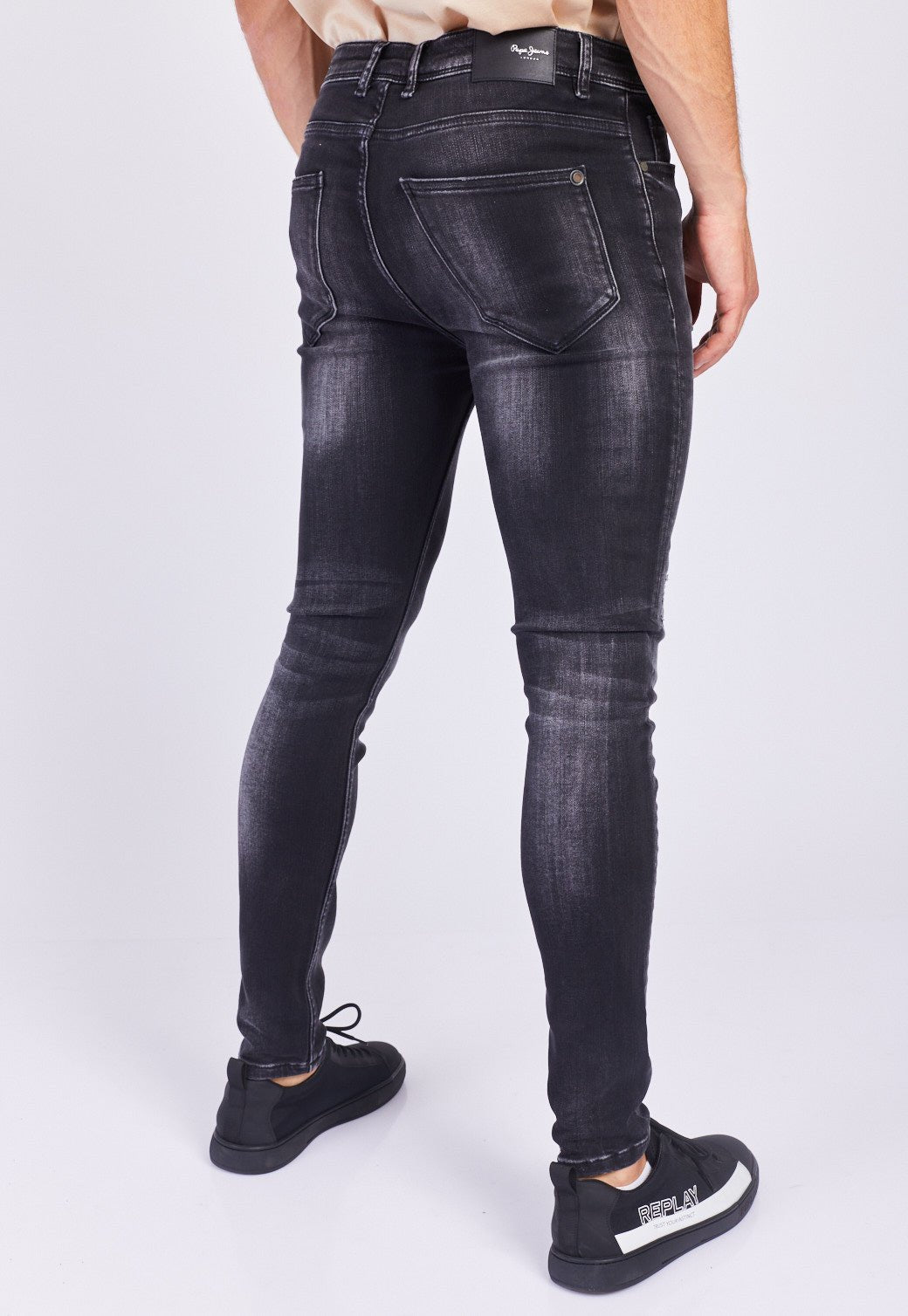 ג'ינס סקיני Hardy עם שפשופים - Pepe Jeans