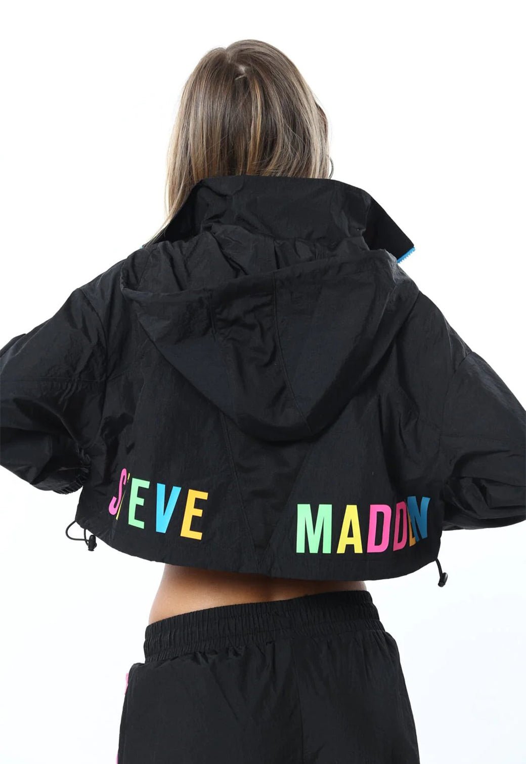 ג'קט ניילון לנשים EVA בשחור - Steve Madden