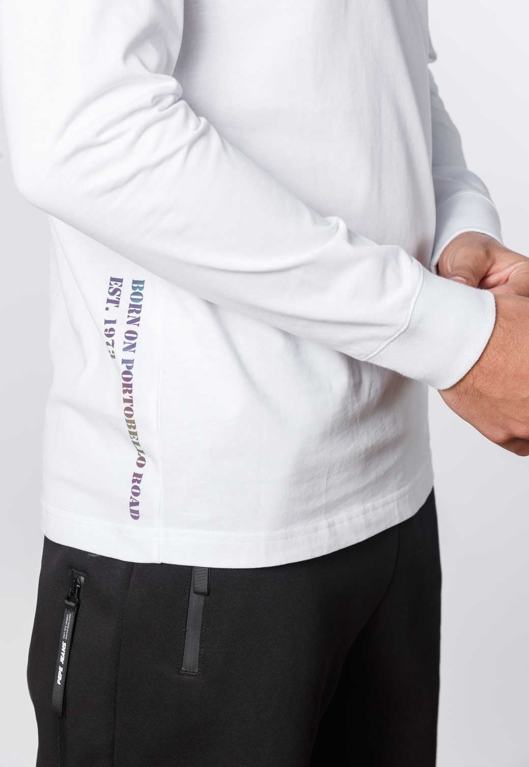 טי שירט ארוכה עם לוגו לגברים - Pepe Jeans