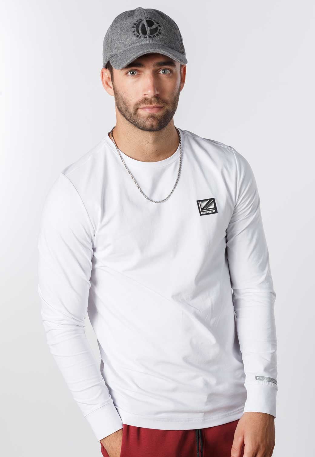 טי שירט ארוכה עם לוגו לגברים - Pepe Jeans