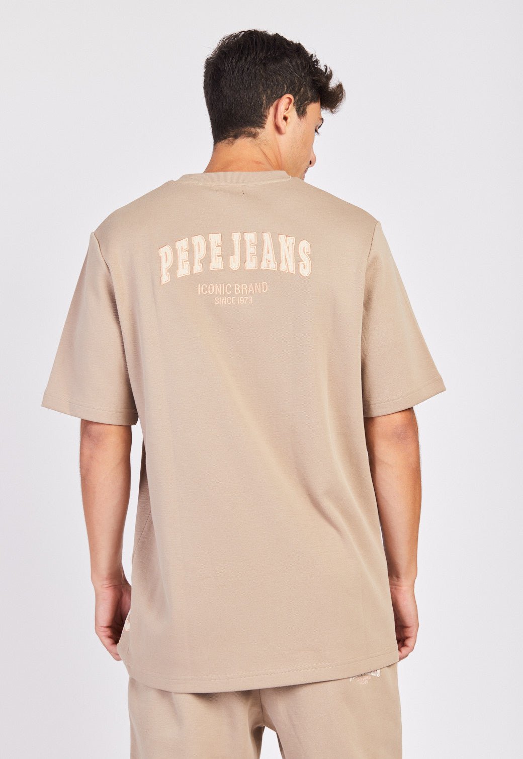 טי שירט פיקה קצרה לגברים - Pepe Jeans