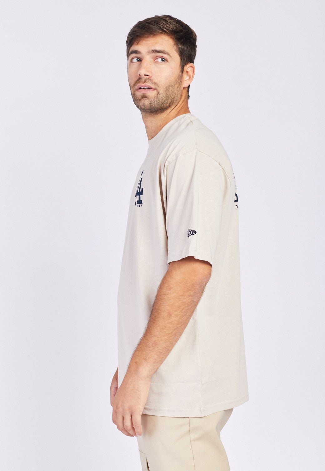 טי שירט קצרה אל.איי לגברים - New Era