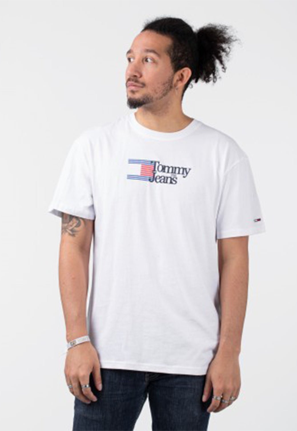 טי שירט קצרה Clsc לגברים - Tommy Hillfiger