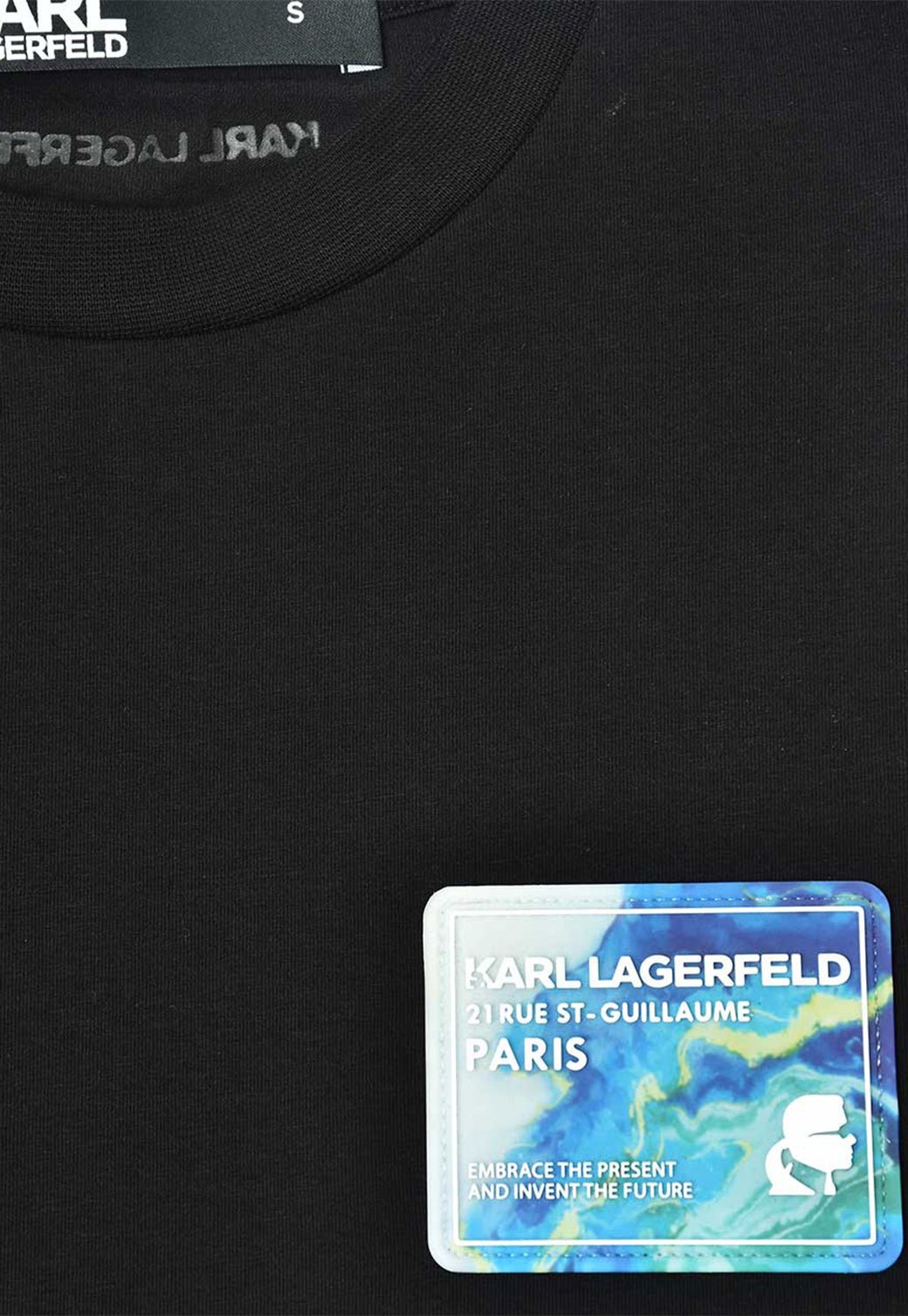 טי שירט קצרה Crewneck לגברים - Karl Lagerfeld