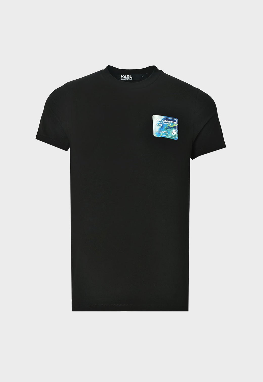 טי שירט קצרה Crewneck לגברים - Karl Lagerfeld