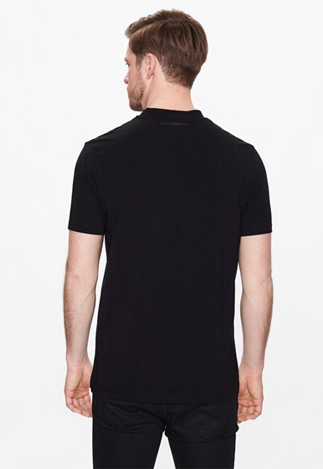טי שירט קצרה Crewneck לגברים - Karl Lagerfeld