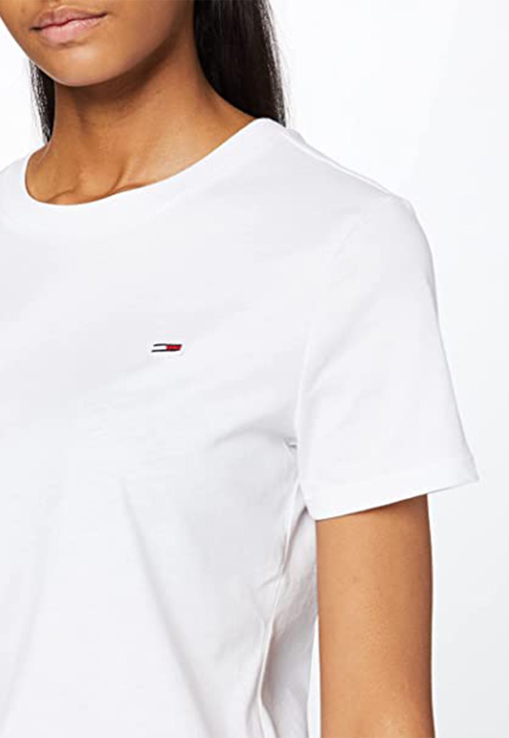 טי שירט קצרה Heritage לנשים - Tommy Hillfiger