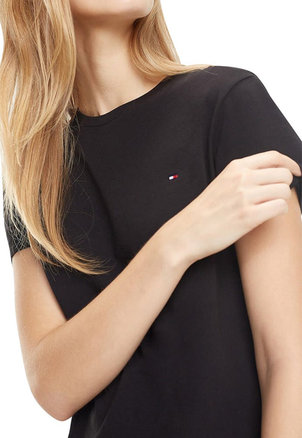 טי שירט קצרה Heritage לנשים - Tommy Hillfiger